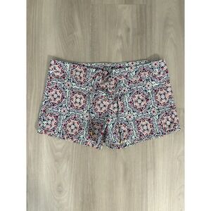 Helen Jon Lace Up Geometric Water Resistant Board Short Size 10